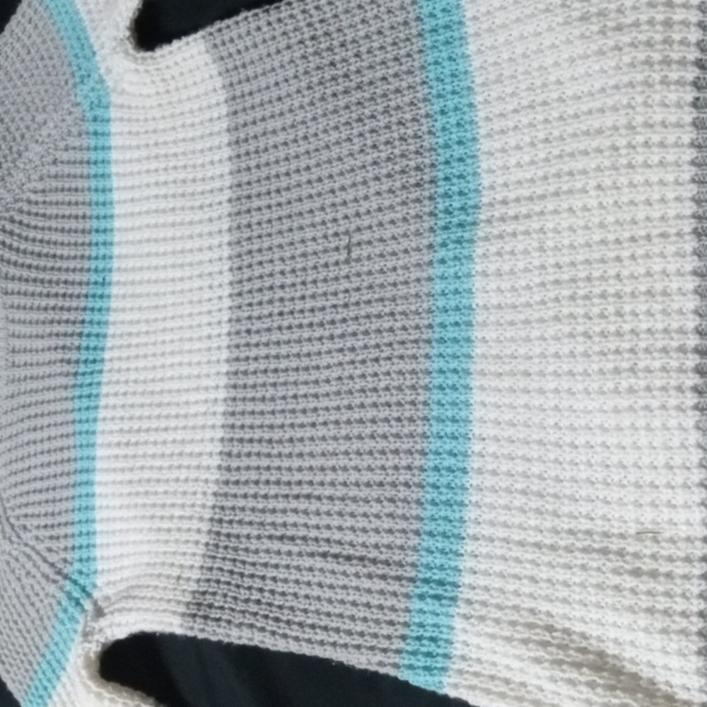 New York size small grey white and blue